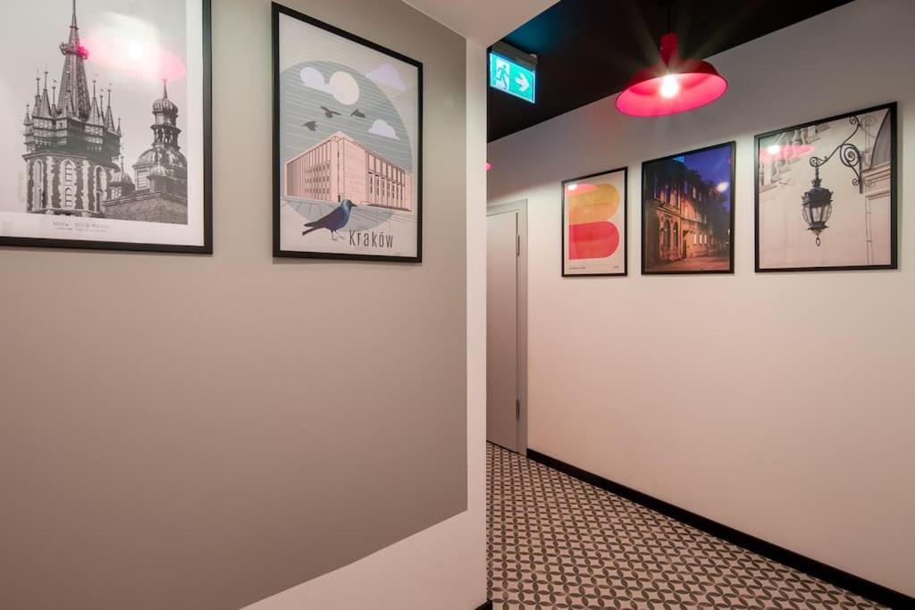 クラクフGreen Oasis In The Centreアパートメント エクステリア 写真